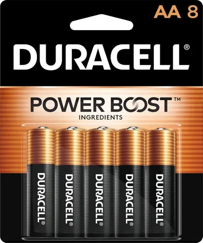 Vista 9 de Duracell Pilas AA de cobre, 6 unidades, 12 años de vida útil, larga