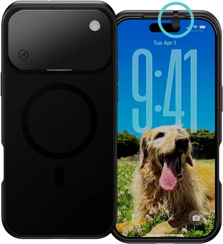 Vista 17 de Funda Spy-Fy para iPhone 11 con cubiertas para cámara delantera y trasera Protege tu privacidad A prueba de caídas desde 6 pies 15,49 cm