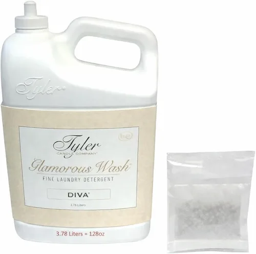 Vista 13 de Tyler Glam Wash - Detergente para ropa, Diva, líquido, 16 onzas líquidas HE Safe con bolsa para secadora h1