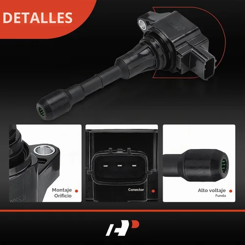 Vista 5 de Bobina de encendido A-Premium Compatible con vehículos Nissan e Infiniti - 2.5L 3.5L - Altima 2007-2018, Pathfinder 2013-2019, Maxima Murano Quest