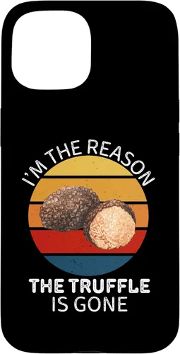Vista 6 de Vintage I'm The Reason Truffle is Gone Food Lover Case for iPhone 16