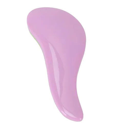 Vista 3 de CAISHA Cepillo desenredante sin tirones del cepillo de pelo mojado azul-rosa para todo tipo de cabello K105