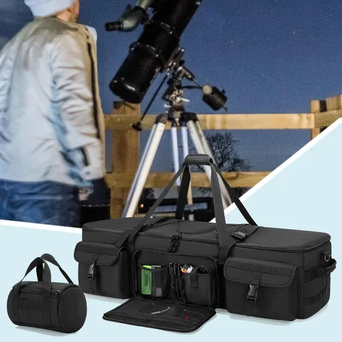 Vista 7 de HODRANT Funda de transporte para telescopio grande compatible