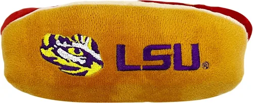 Vista 17 de NCAA Alabama Crimson Tide HOT Dog - Juguete de peluche para perros y gatos, juguete de peluche para perros y gatos con chirriador interior y hermoso