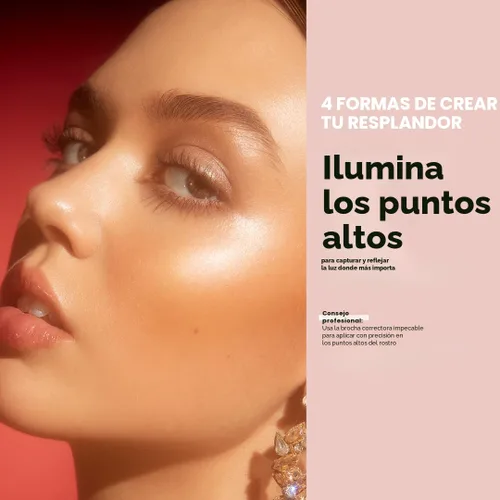 Vista 4 de e.l.f. Filtro líquido Halo Glow, potenciador de tez para un aspecto brillante y suave de enfoque, infundido con ácido hialurónico, vegano y libre