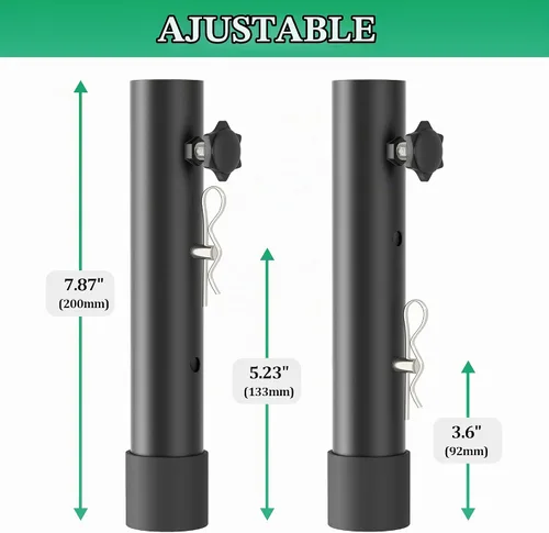 Vista 4 de Elevadores de mesa plegables para patas rectas/dobladas