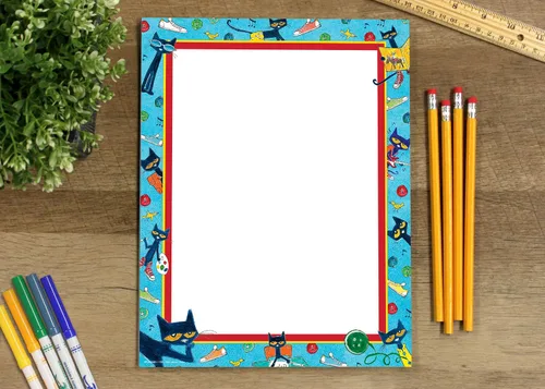 Vista 2 de Edupress Pete The Cat - Papel para computadora, 8.5 x 11 pulgadas