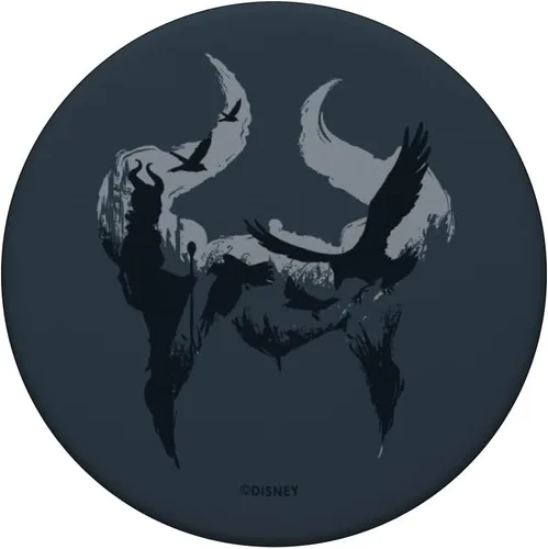 Vista 3 de Disney Maléfica: Mistress of Evil Horns Silhouette PopSockets PopGrip: agarre intercambiable para teléfonos y tabletas