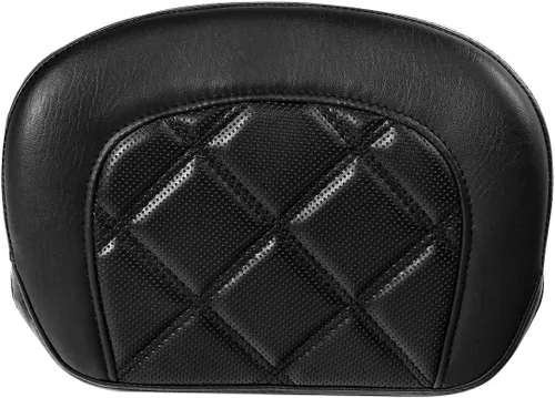 Vista 33 de TCT-MOTORPARTS Driver Rider - Almohadilla de respaldo para Harley Touring 2009-2023 Road King Street Road Electra Glide Ultra Black Stitching