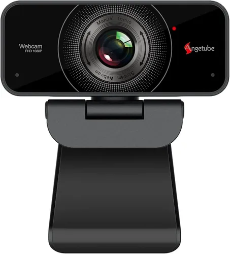 Vista 4 de Angetube Cámara web de 1080P con micrófono – Cámara USB para computadora portátil/escritorio/Mac – Cámara web HD PC para Zoom/Skype/Teams/Xbox