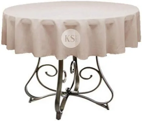 Vista 14 de Mantel redondo de poliéster de 72 pulgadas, disponible en más de 45 colores, ideal para restaurantes y superposiciones versátiles de eventos, elige