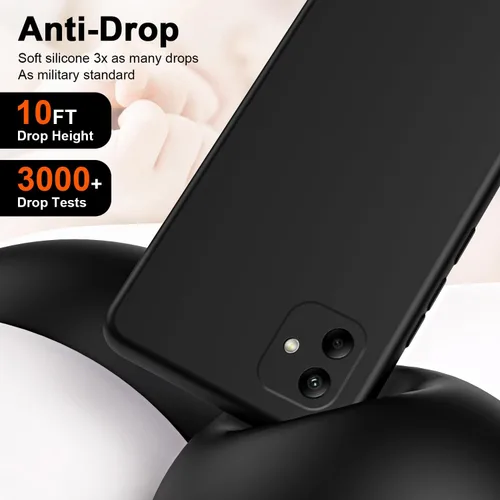 Vista 4 de Compatible con Xiaomi Poco X3 / Poco X3 Pro, compatible con Xiaomi Poco X3 NFC carcasa protectora anticaídas de cuerpo completo negro