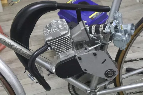 Vista 2 de Kit de Válvula de Caña Doble 2en1 para Carreras, para Entrada de 32mm y 40mm, Bicicleta Motorizada a Gas de 66cc y 80cc