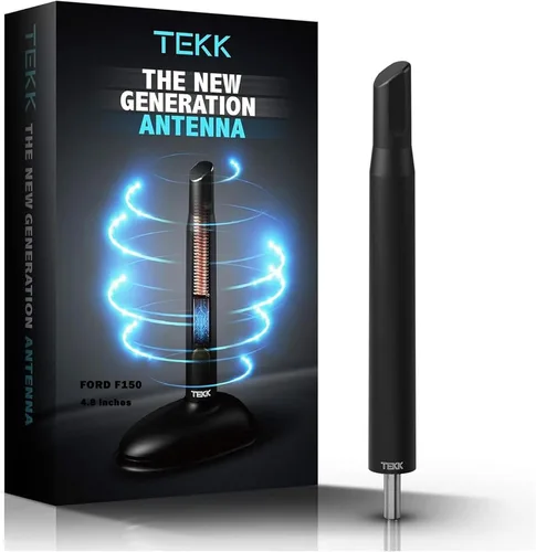 Vista 43 de TEKK Short Antenna Compatible with Cooper 2023 / Designed for Optimized FM/AM Reception / 4.8 Inches