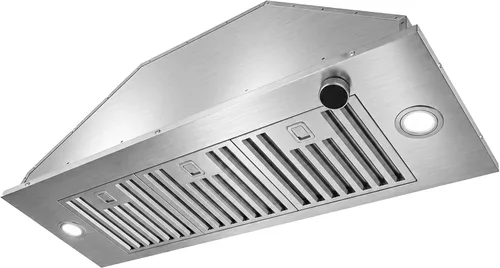 Vista 9 de JOCO Inserto de campana extractora de 30 pulgadas, campana de ventilación de cocina integrada de acero inoxidable de 900 CFM, convertible