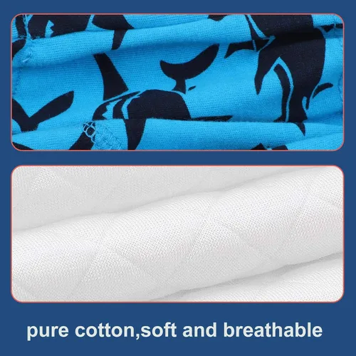 Vista 2 de MooMoo Baby 6 Packs Cotton Training Pants Reusable Toddler Potty Training Underwear for Boy 12M-6T