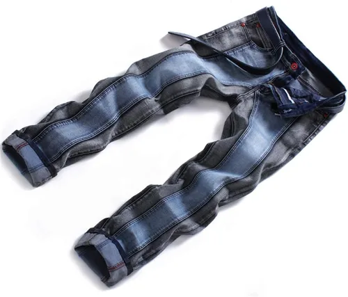 Vista 6 de AITITIA - Jeans rasgados de corte regular para hombre
