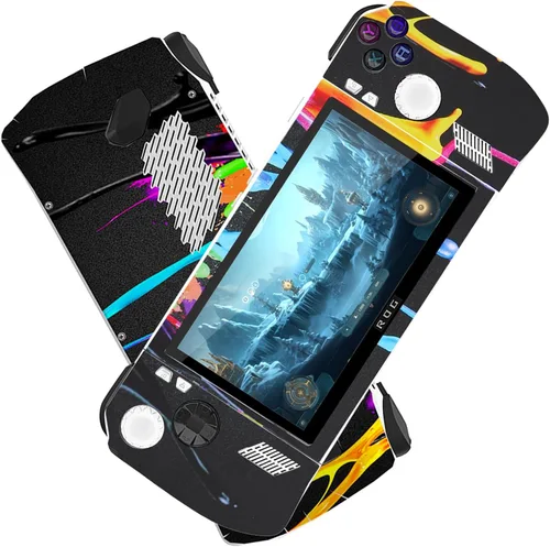 Vista 6 de Calcomanía protectora para ROG Ally, calcomanías personalizadas para ROG Ally Gaming Handheld, 2023 nueva calcomanía para consola