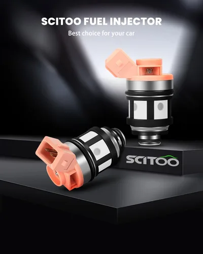 Vista 2 de SCITOO 1 agujero 4pcs inyectores de combustible para Nissan para D21 3.0L