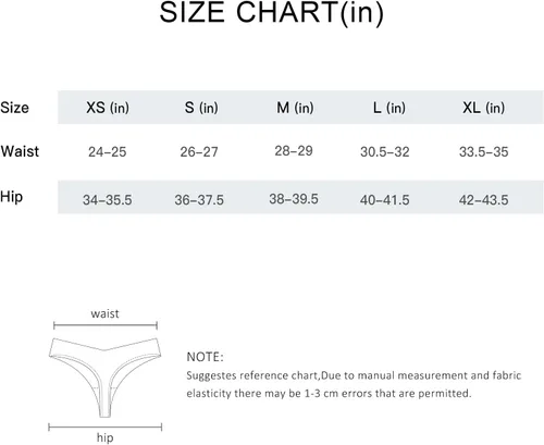 Vista 4 de QOVOQ Tanga de algodón transpirable para mujer, tangas sin costuras para mujer