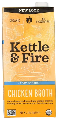 Vista 6 de Kettle And Fire Caldo Chkn Cookng Ls 32 OZ