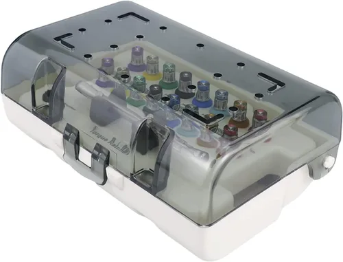Vista 7 de BONEW Kit de herramientas de reparación de destornilladores de implante universal global, kit de prótesis colorido, llave dinamométrica, 16 piezas