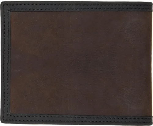 Vista 8 de WOLVERINE Billetera plegable de lona/cuero para hombre