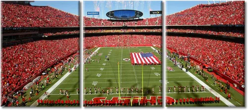 Vista 56 de Lincoln - Lienzo decorativo para pared, diseño de campo financiero de Filadelfia, paisaje de estadio de fútbol de Filadelfia, decoración de pared