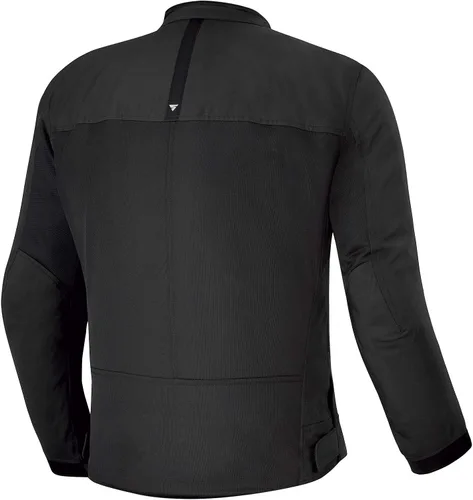 Vista 4 de SHIMA OPENAIR - Chaqueta de moto para hombre - Ligera, transpirable, de verano, de malla, para ciudad, para ciclista Negro