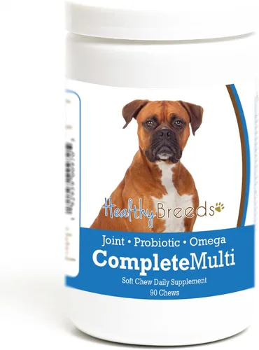 Vista 284 de Healthy Breeds Affenpinscher todo en uno multivitamínico suave masticable 60