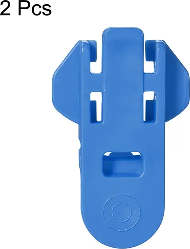 Vista 3 de uxcell Abrelatas manual fácil, 2 unidades, cubiertas de plástico para latas de bebidas, protector de tapas, abridor de botellas para refrescos, Azul