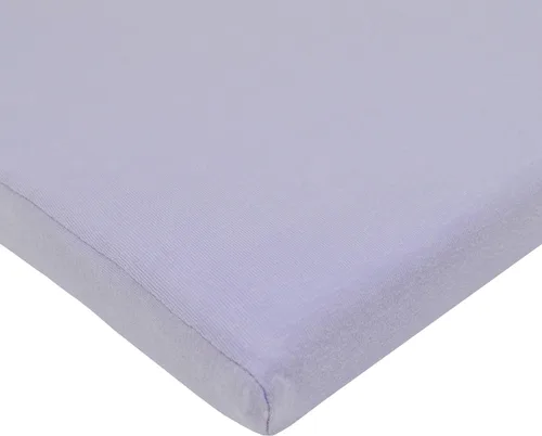 Vista 9 de TL Care Supreme 100% Natural Cotton Jersey Knit Fitted 18" x 36" Cradle/Bassinet Sheet, Blue, Soft Breathable, for Boys and Girls (Pack of 2)