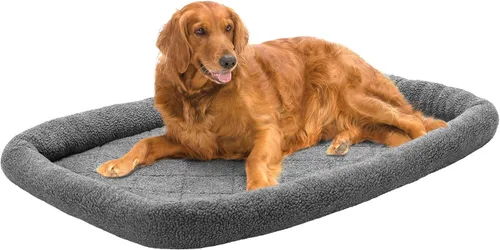 Vista 14 de FurHaven Cama para perros y gatos extra pequeños, almohadilla con base de apoyo suave para transportadores y perreras, lavable a máquina, extra Crema