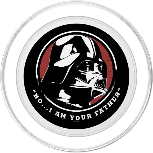 Vista 2 de Star Wars Darth Vader No I Am Your Father - PopSockets MagSafe PopGrip para iPhone