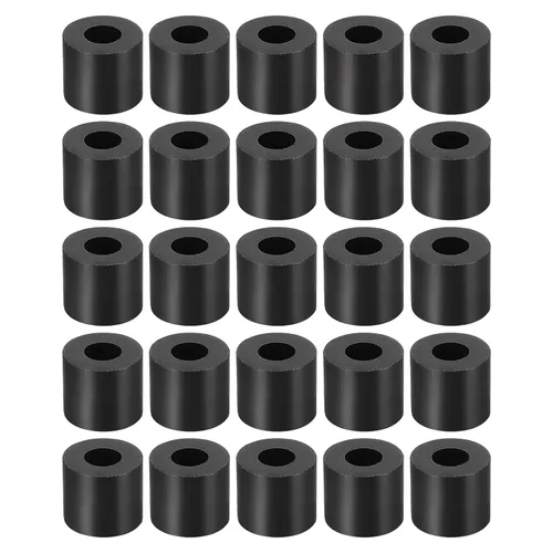 Vista 22 de YOKIVE 300 Pcs Black Round Spacer, Not Threaded Washers with High Insulation Effect, Keep Height Consistent, Great for M3 Screws (ABS, 3.2mmx7mmx2mm)