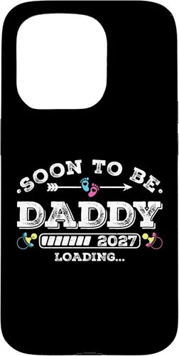 Vista 14 de Soon to Be Daddy 2027 Loading for Pregnancy Announcement Case for iPhone 17