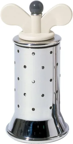 Vista 4 de Alessi Michael Graves Pepper Mill Negro, 2.5 in de diámetro, 5.2 in de alto