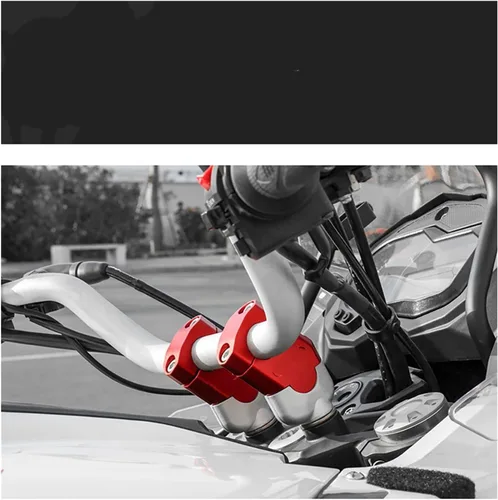 Vista 2 de Abrazadera elevadora de barra de mango para Benelli para TRK520X para TRK 502 para BJ500 para Leoncino 500 2020 2021 Manillar de elevación de barra