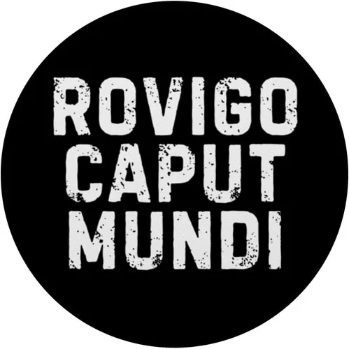 Vista 3 de Rovigo Caput Mundi Città Simpatica Uomo Donna Bambino PopSockets Adhesive PopGrip