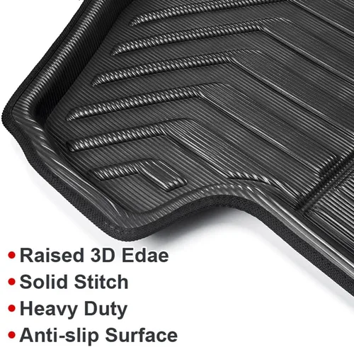 Vista 6 de Bandeja de forro de carga para maletero Nissan X-Trail Rogue XTrail T32 2014 2015 2016 2017 2018 2019 maletero Mat impermeable