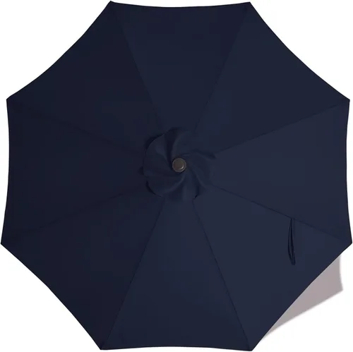 Vista 29 de ABCCANOPY Sombrilla para Exteriores de 7.5 pies, Repuesto de Cubierta Superior Compatible con 6 Varillas (Azul)
