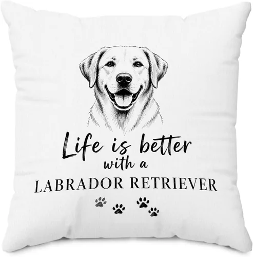 Vista 19 de Black and White Funny Boxer Dog Throw Pillow Cover 18x18 Inch Better-boxer