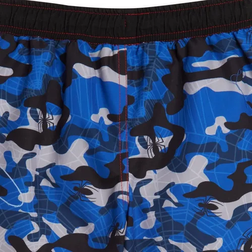 Vista 5 de Marvel Spider-Man Avengers Swim Trunks Bathing Suit Toddler to Big Kid