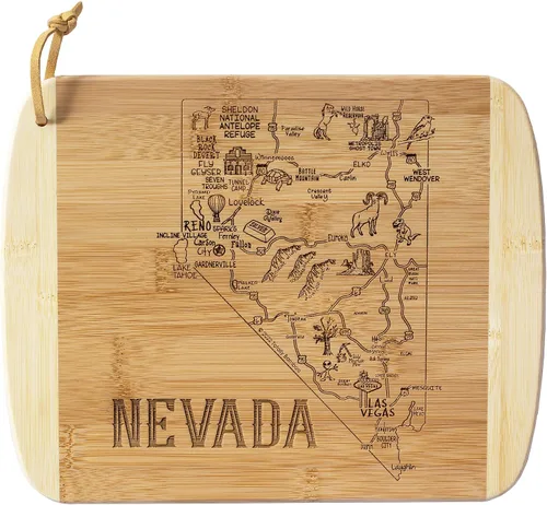 Vista 49 de Totally Bamboo A Slice of Life Alabama State Tabla de servir y cortar, 11 x 8.75 pulgadas