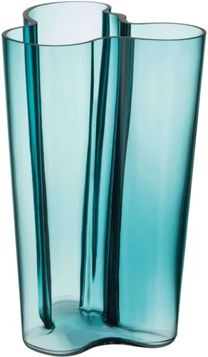 Vista 7 de iittala Jarrón blanco Aalto - 8-3/4" #Ffffff