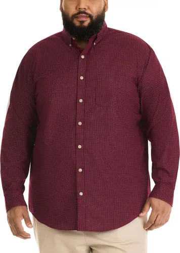 Vista 14 de Van Heusen Camisa de manga larga de popelina sin arrugas para hombre