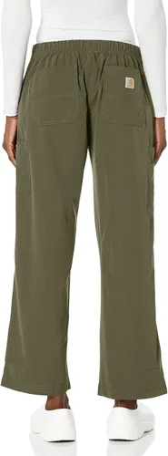 Vista 2 de Carhartt Cross-Flex - Pantalón cargo con corte recto para mujer