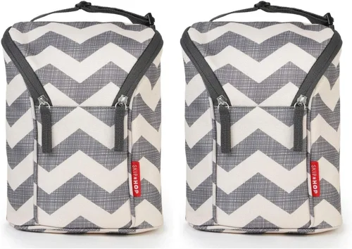 Vista 9 de Skip Hop Bolsa para Biberón de Bebé, Grab & Go, Negro