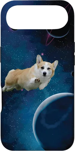 Vista 27 de Funny Kids Space Corgi Mom Pembroke Welsh Corgi Dog Lover Case for iPhone 17