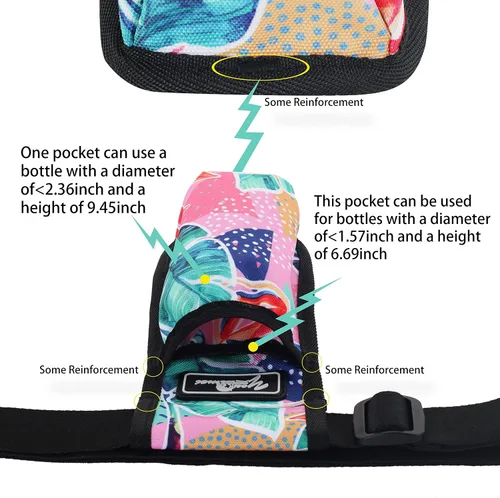 Vista 2 de Bolsa de masaje para botella - Bolsa de aceite para masaje, funda para terapeuta